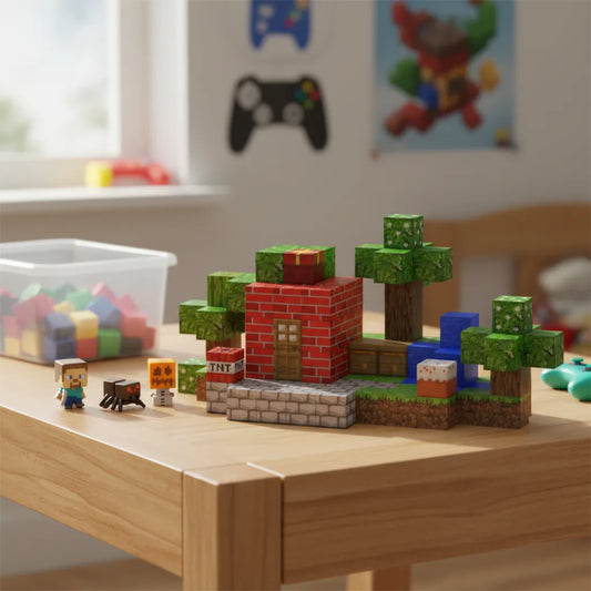 Bloques magnéticos 108 piezas + 1 Figura al azar