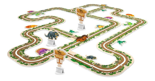 Pista Puzzle 44 pcs - Dinosaurios