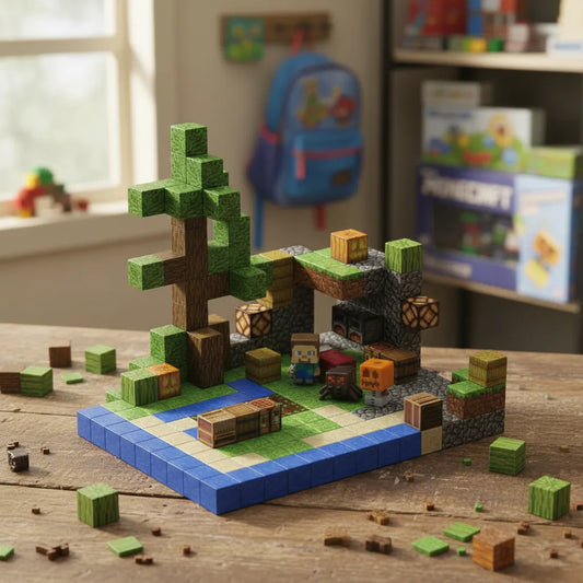 Bloques magnéticos 212 piezas + 6 Figuras al azar