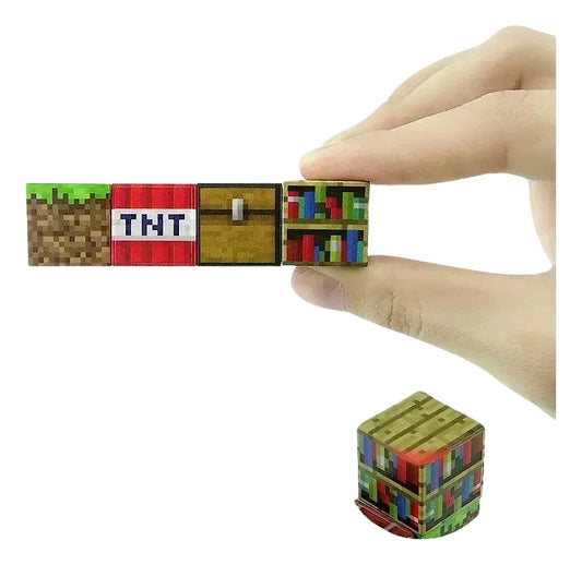 Bloques magnéticos 192 piezas + 6 Figuras al azar