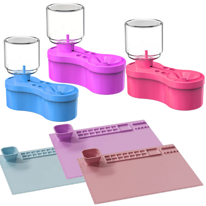 Mat + Limpia pincel - Color a elección