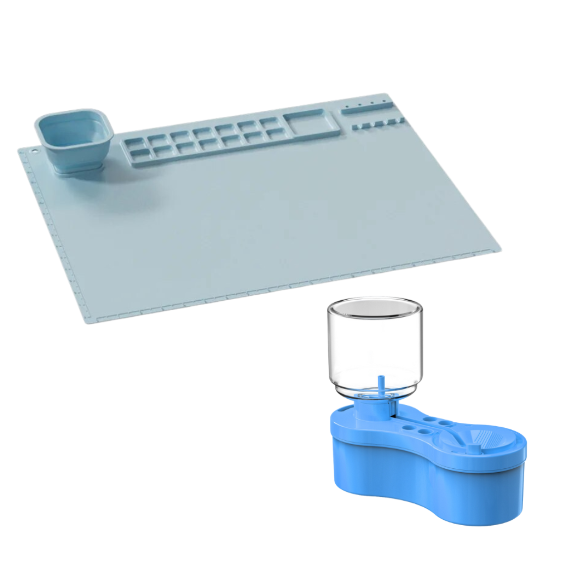 Mat + Limpia pincel - Color a elección